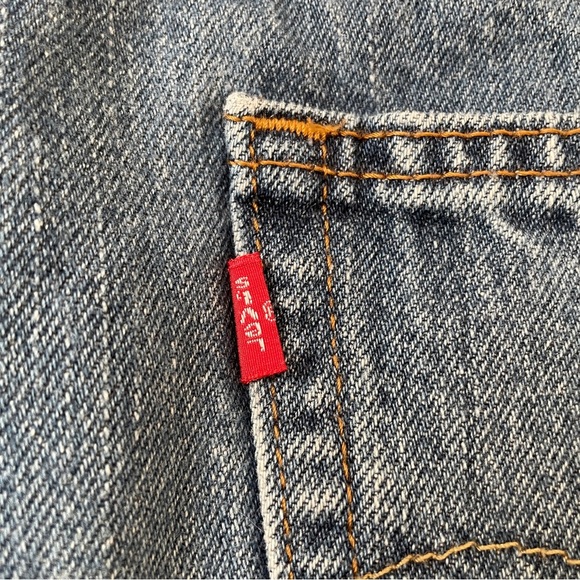 Levi's 550™ Relaxed Fit Straight Leg Baggy Medium Stonewash Jeans, Size 34 29 - Picture 8 of 13